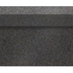 Cremation Pedestal Bench 4-0x1-2x0-4 AP Dark Cloud Grey Pedestal 3-6x0-10x1-2 w/ (2) 6"x10" Core Holes