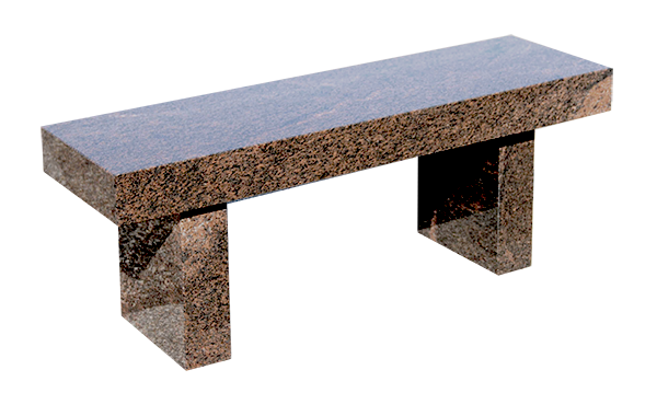 BEN157APRU.png Straight Seat & Leg Bench 4-0x1-2x0-4 AP Rustic Brown (2) Straight Legs 1-0x0-4x1-2 - Image 1