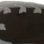 Broken Tree 3-6x0-8x2-4 Polish 2 with carving Rustic Brown