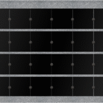 24 Niche Horizontal 1-sided Columbarium6-7x1-6x4-11 China Grey Walls/Jet Black Doors; 6x4 Niches Includes Rosettes, Key & 2 Extra Niche Doors CFS-E-025