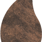 Tear Drop 2-2x0-6x3-0 All Polished Rustic Brown