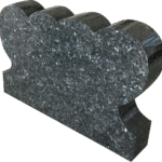 Double Heart 3-0x0-6x2-0 AP Blue Pearl Contour Only