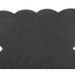 Double Heart 4-0x0-8x2-4 AP Dark Cloud Grey Contour Only