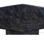 * Rooftop w/ Chamfers 4-0x0-8x2-4 AP Bahama Blue Chamfers and 3/4" Recess on Front Only, Checks on Bottom