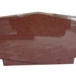 * Rooftop w/ Chamfers 4-0x0-8x2-4 AP India Red Chamfers and 3/4" Recess on Front Only, Checks on Bottom