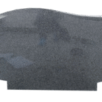 Special Serptop Design 4-0x0-8x2-4 AP Dark Cloud Grey Chamfers on Front Only; Checks