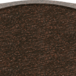 Stippled Border Serptop 3-0x0-6x2-0 P5 Catseye Brown 1/2" stippled setback border, polish raised chamfered front back -flat polished, sides and top polished